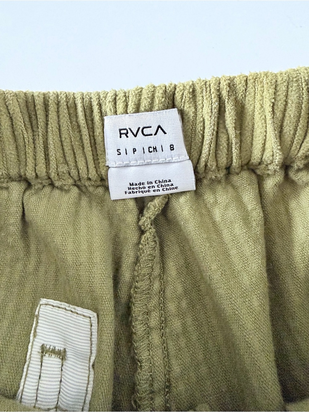 RVCA Daylight Corduroy Shorts Size S - Picture 5 of 12